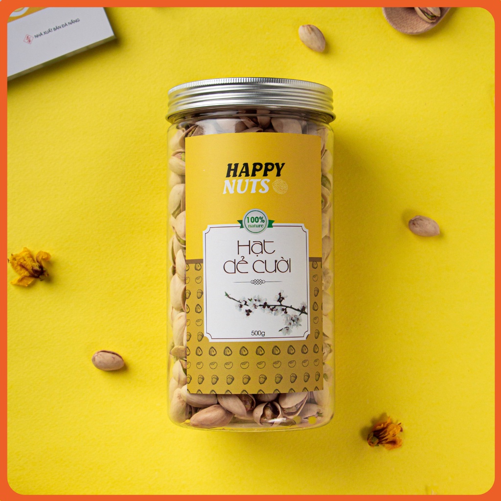 Hạt dẻ cười Mỹ HAPPY NUTS nguyên vỏ 500gr