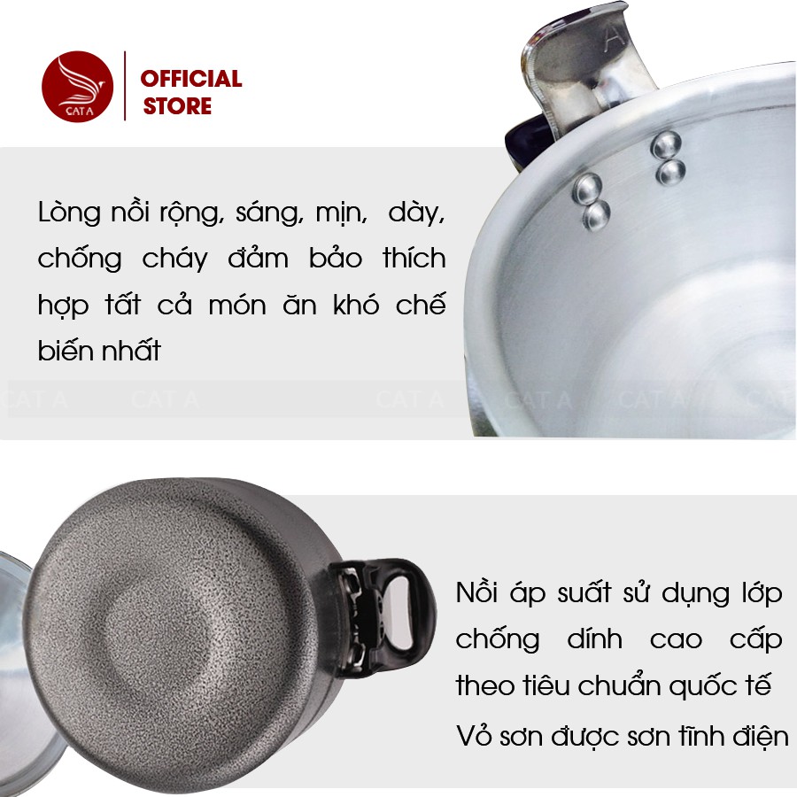 [FREESHIP] NỒI ÁP SUẤT ĐA NĂNG SIKMA - Nồi áp suất an toàn, bền, dễ sử dụng, giá cả tốt nhất thị trường!