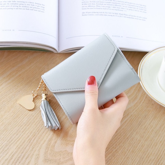 Ví nữ da thật cầm tay