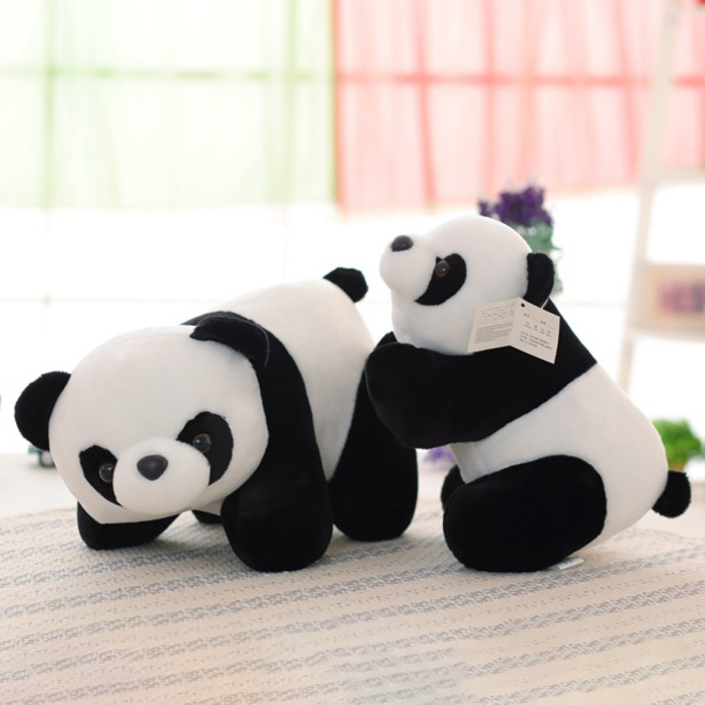 Búp bê gấu trúc nhồi bông đáng yêu xinh xắn