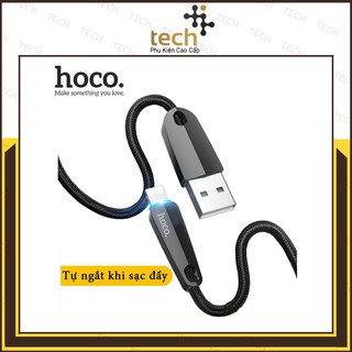 ✔chính hãng✔ cáp sạc nhanh hoco thông minh u35 tự ngắt khi sạc đầy cho iphone