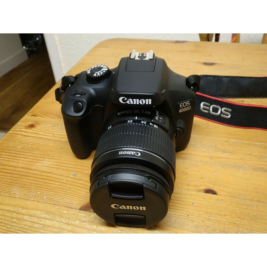 Máy ảnh Canon 4000D + kit 18-55mm - 18MPs- Wifi - Quay Full HD - Đẹp 98%