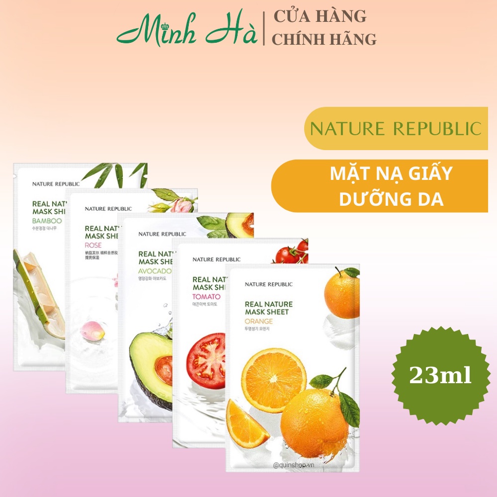 Mặt nạ Nature Republic Real Nature Mask Sheet