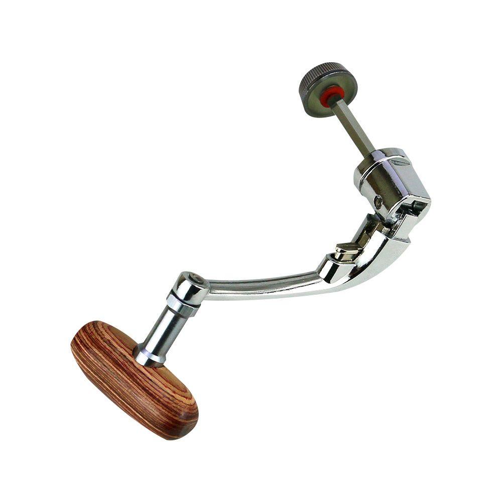 MUVAKO Tay Quay Máy Câu Cá Trái Phải Bằng Kim Loại