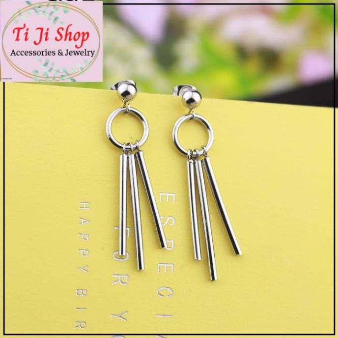 BÔNG TAI NỮ INOX THỜI TRANG HÀN QUỐC -