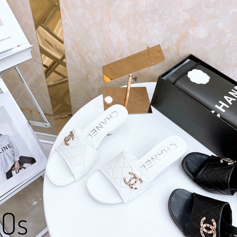 guốc,dép cao gót trần chỉ hàng supper.full bill túi box