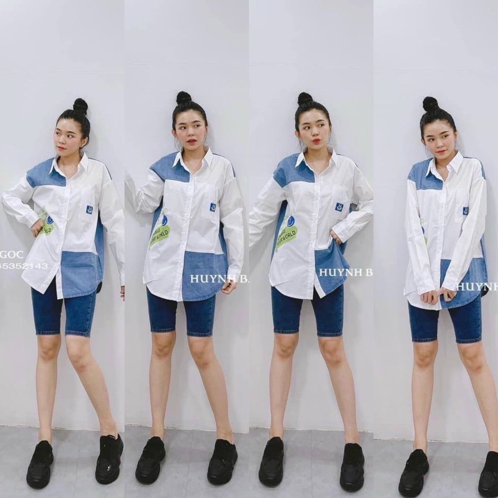 ÁO SƠ MI JEANS