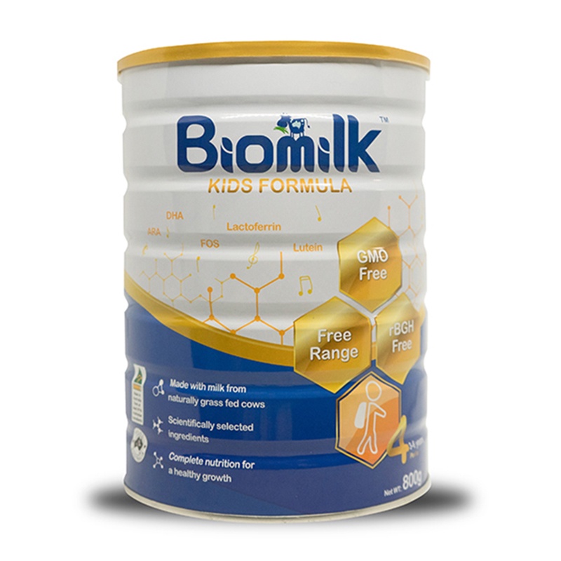 Sữa bột Biomilk Úc số 1, 2,3,4,5 lon 800g date T8,T9/2022