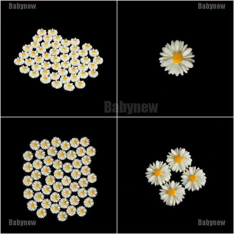 50 Hoa Cúc Nhựa Trang Trí