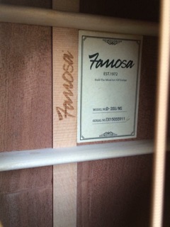 Đàn Guitar Acoustic Famosa D-3SU
