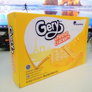 Bánh Quy Phô Mai Gery Cheese Crackers (Hộp 200g)