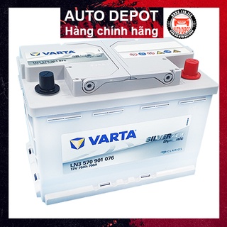 Ắc quy Varta Ssilver AGM LN3 12V70AH chính hãng cho xe ô tô Mercedes BMW Audi