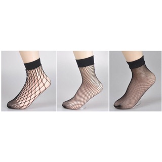 Tất lưới cổ ngắn