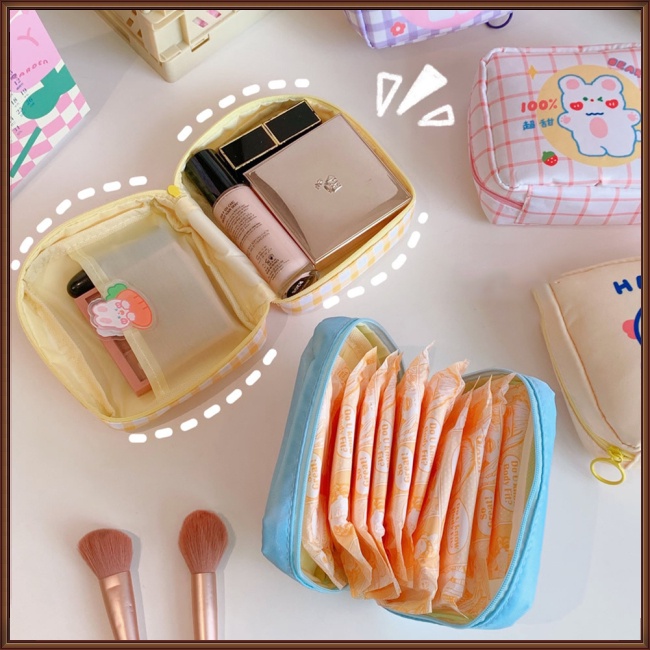 Túi Đựng Băng Vệ Sinh/Chìa Khóa/Tiền Xu Sức Chứa Lớn Cho Nữ