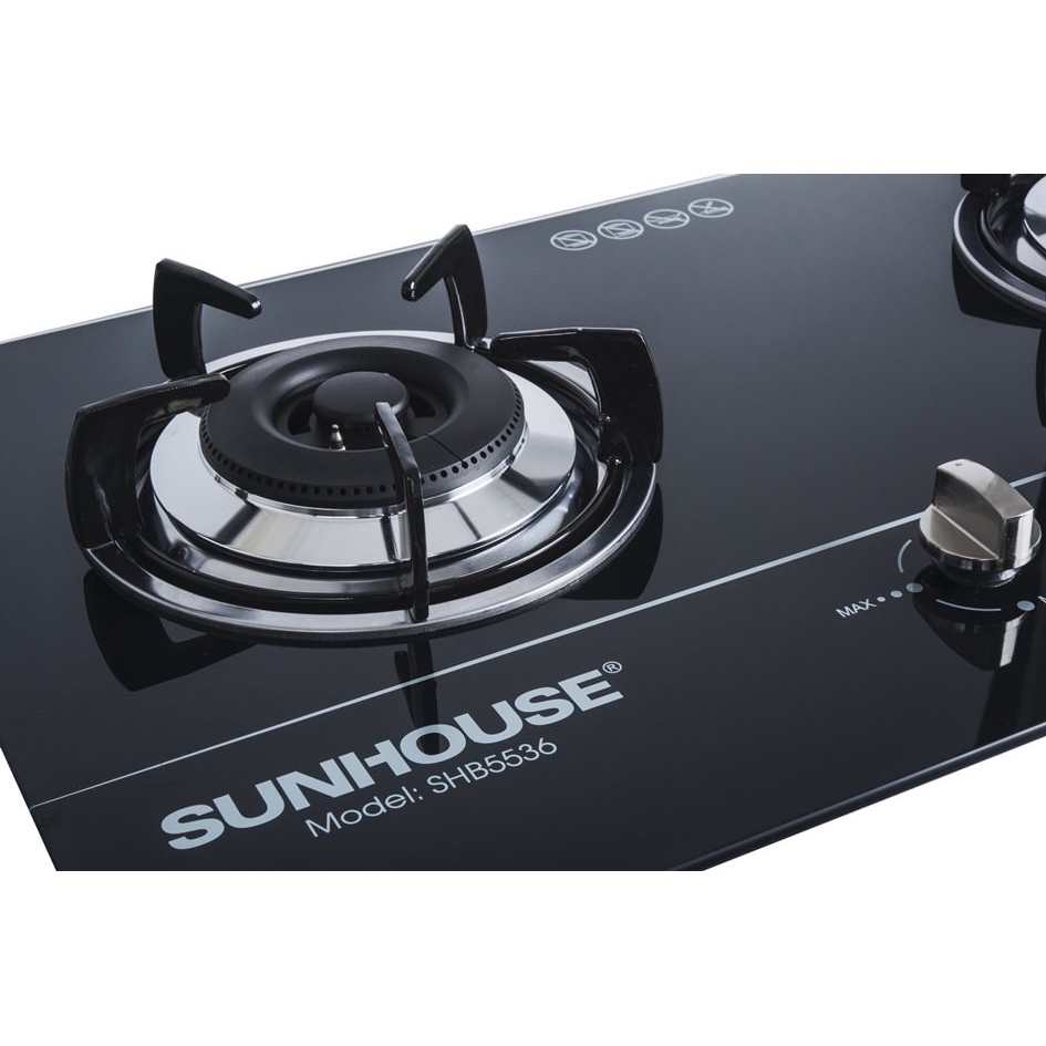 Bếp gas âm kính Sunhouse SHB5536 bảo hành tại nhà trên toàn quốc