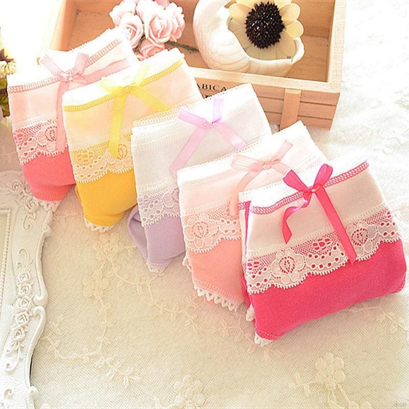 Quần lót họa tiết nơ phối ren quyến rũ cho nữ | BigBuy360 - bigbuy360.vn