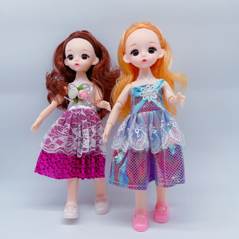 Búp bê cao 25-30cm có khớp, búp bê đồ chơi cho bé