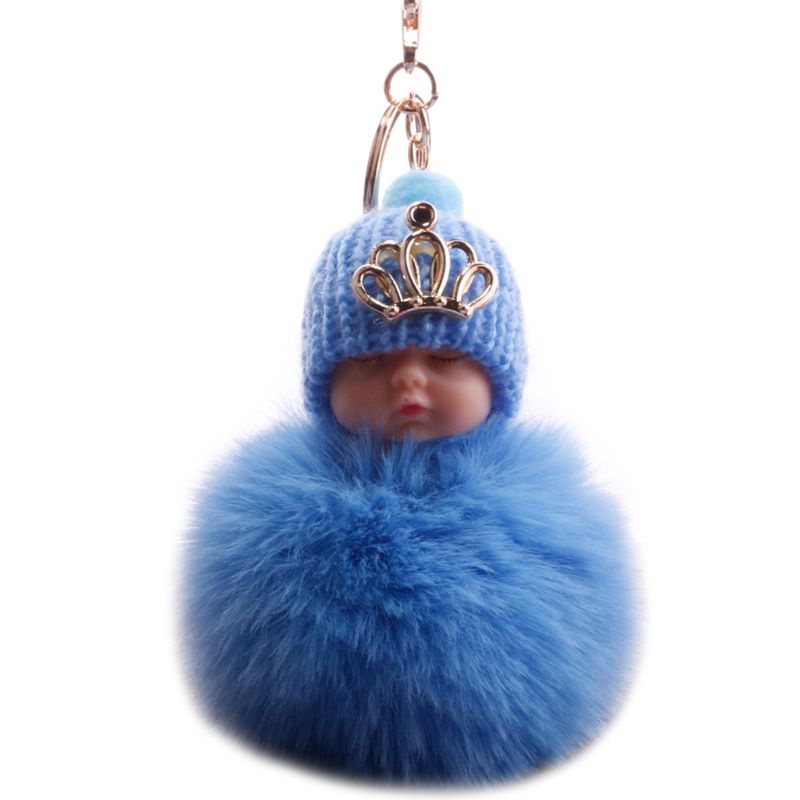 Móc Khóa Hình Em Bé Đang Ngủ Dễ Thương