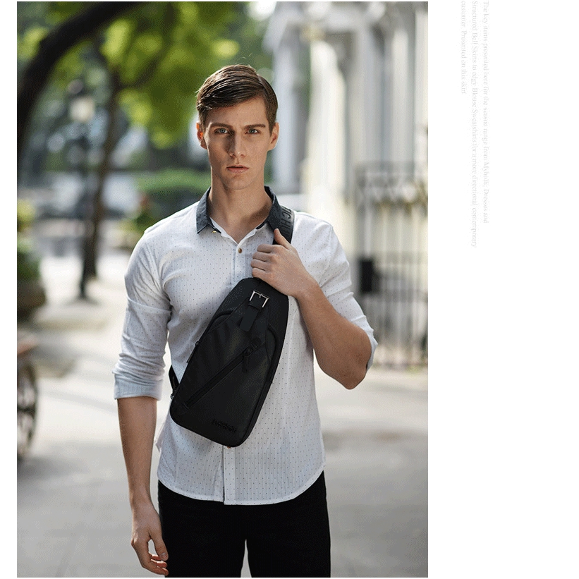 Waterproof Diagonal Bag For Men