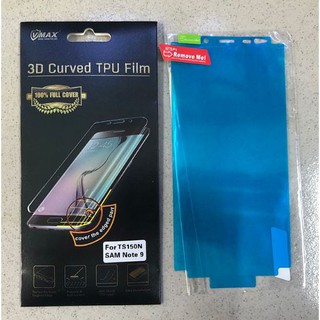 Miếng dán dẻo Vmax full màn hình cho Samsung Galaxy Note 9