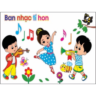 Tranh góc mầm non