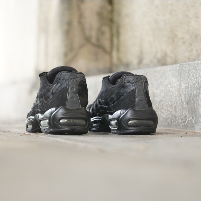 [2hand] NIKE AIRMAX 95 &quot; TRIPLE BLACK &quot; 609048-092 GIÀY CŨ CHÍNH HÃNG