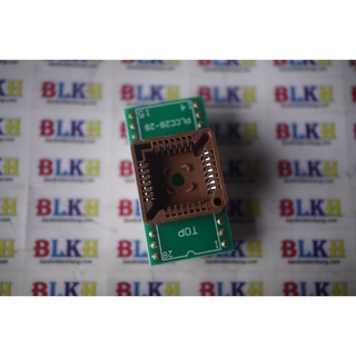 Bộ chuyển đổi IC dán PLCC28 chân sang DIP28 chân chuyên dụng cho máy nạp rom