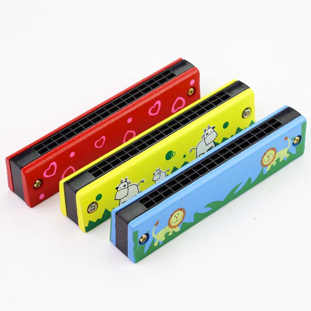 Kèn Harmonica 16 lỗ họa tiết hoạt hình dành cho trẻ em