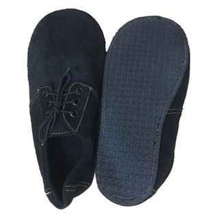 Giày đá cầu mỏ vịt bằng da 1 lớp, Shop bán giày đá cầu giá rẻ