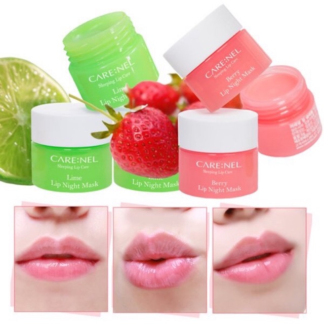 Mặt Nạ Ngủ Môi Carenel Lip Night Mask 5g