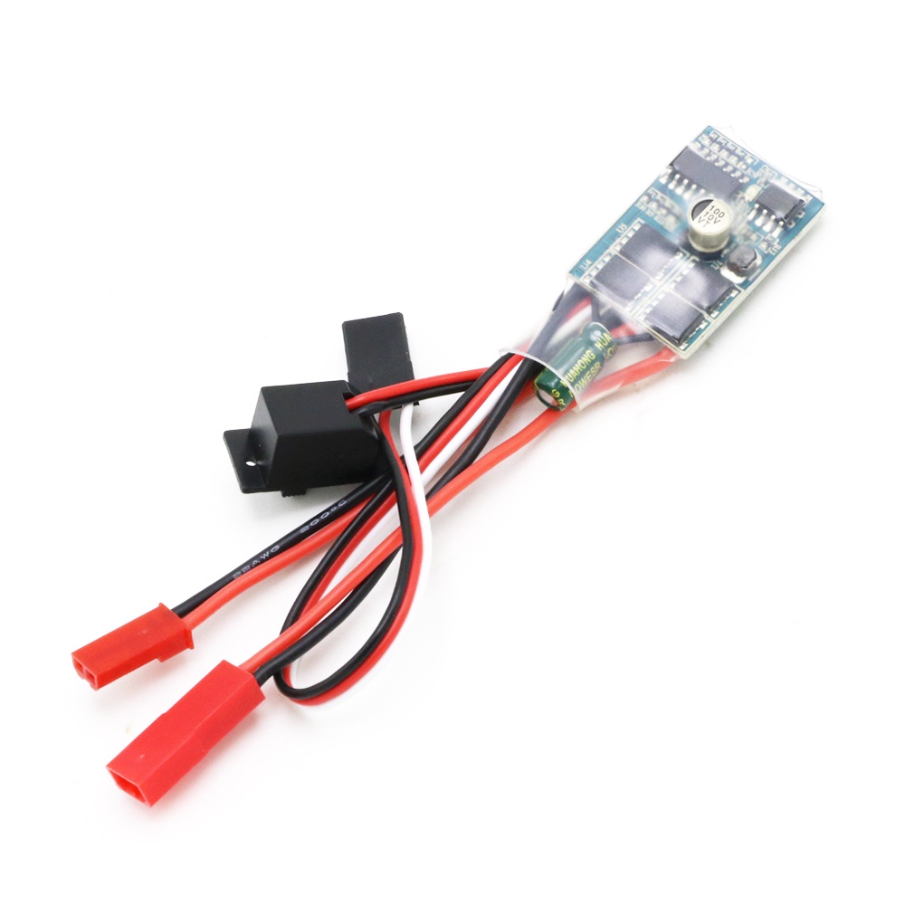 Bộ Điều Khiển Tốc Độ Phanh 30A ESC Hai Chiều Cho Xe Hơi / Tàu Thuyền Điều Khiển Từ Xa 1 / 16 1 / 18 1
