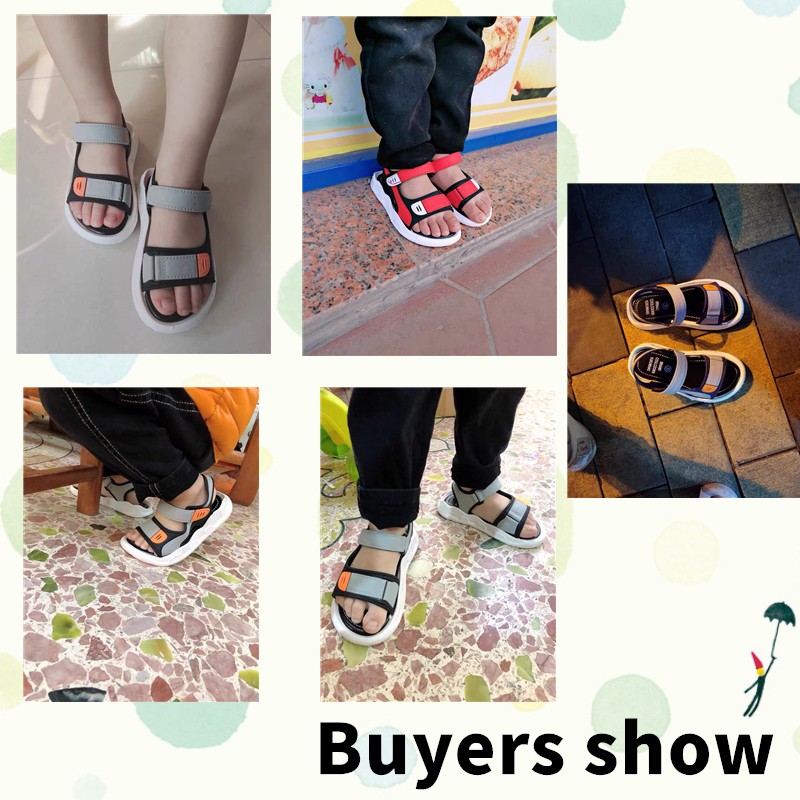 【Honeycoo】Hàng Có Sẵn! Xăng đan Đế Mềm Cho Bé Giày Sandal dép
