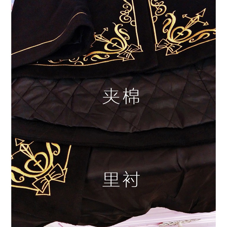 Áo choàng thêu Dark Lolita Gothic