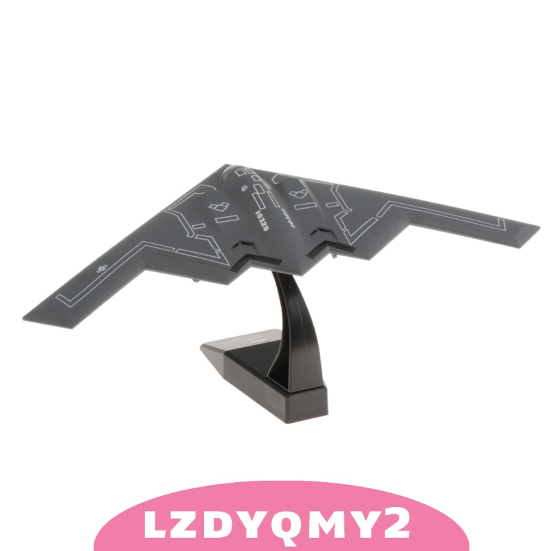 Mô Hình Máy Bay Chiến Đấu B-2 Bằng Kim Loại Có Chân Đứng Tỉ Lệ 1 / 200