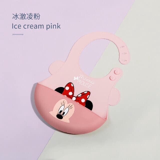 Yếm ăn dặm Mickey cho bé.