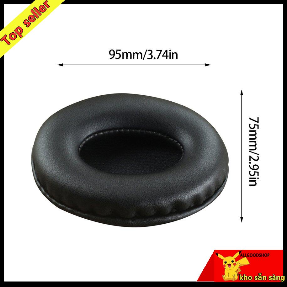 Đệm da hình oval bọc đầu tai nghe đeo đầu