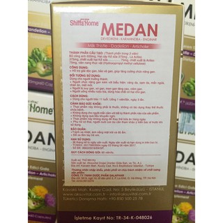 [NK THỔ NHĨ KỲ] Bổ gan MEDAN