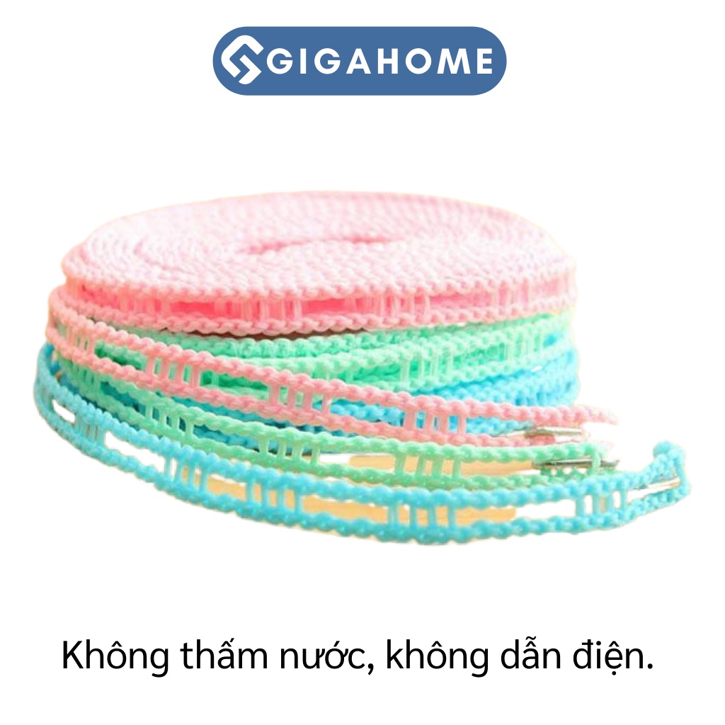 Dây Phơi Đồ Thông Minh GIGAHOME Có Lỗ Móc, Loại 3M Đa Năng 3271