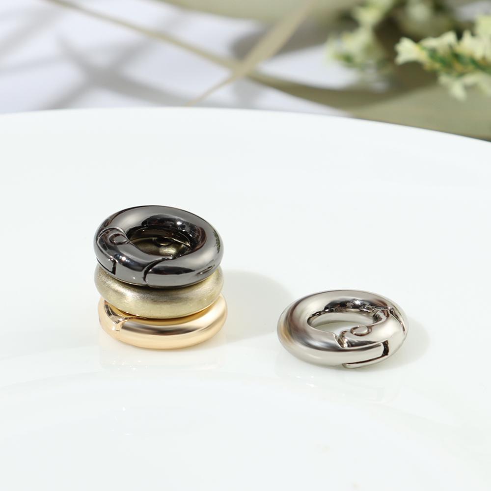 Khóa Chữ O Bằng Hợp Kim Kẽm 7mm Chuyên Dụng Cho Túi Xách