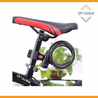 Khóa dây xe đạp chống trộm, bền đẹp (1 Mét)