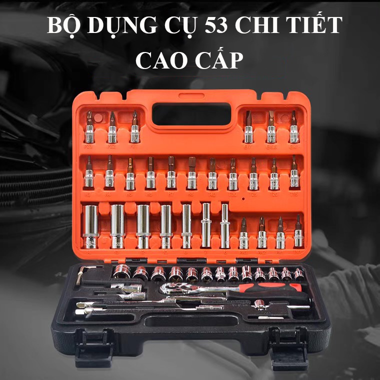 Bộ dụng cụ vặn mở sửa chữa xe cộ máy móc đồ dùng nhà cửa cao cấp