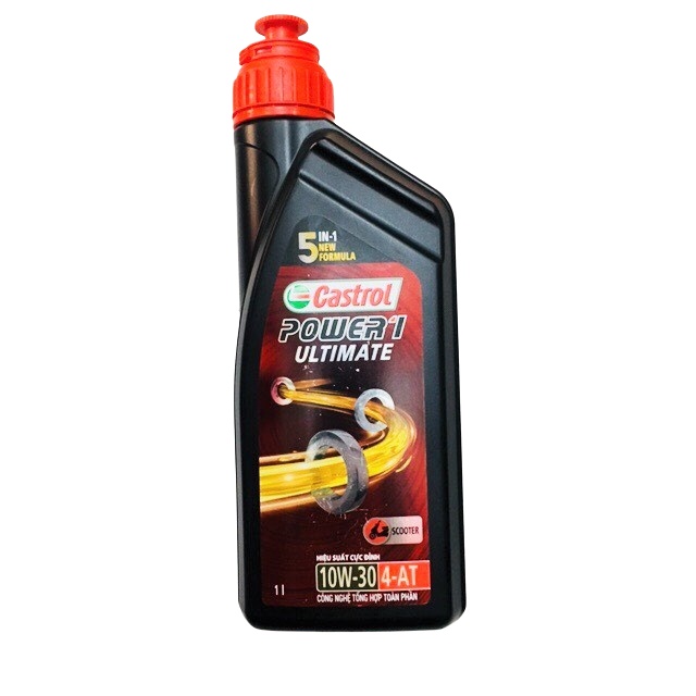 NHỚT GA TỔNG HỢP 100% CASTROL POWER1 ULTIMATE 10W30 [1Lít] [800ML]