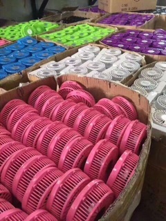 combo 10 quạt tích điện mini