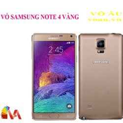 VỎ SAU SAMSUNG NOTE 4 MÀU VÀNG