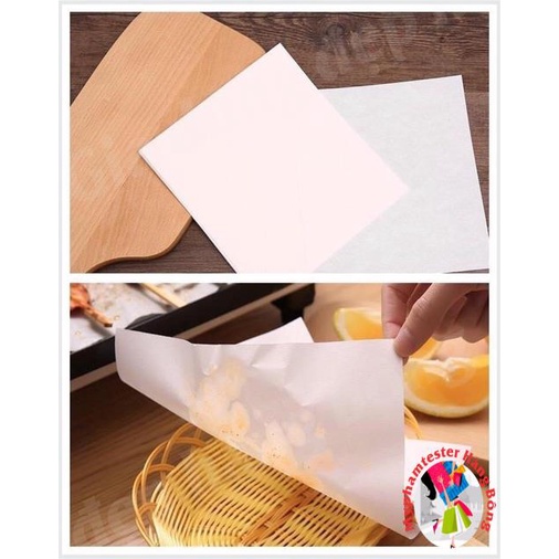 Gói 40 tờ giấy thấm dầu Nhật tempura