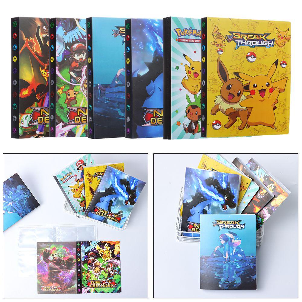 Album Đựng Thẻ 240 Ngăn Họa Tiết Hoạt Hình Pokemon