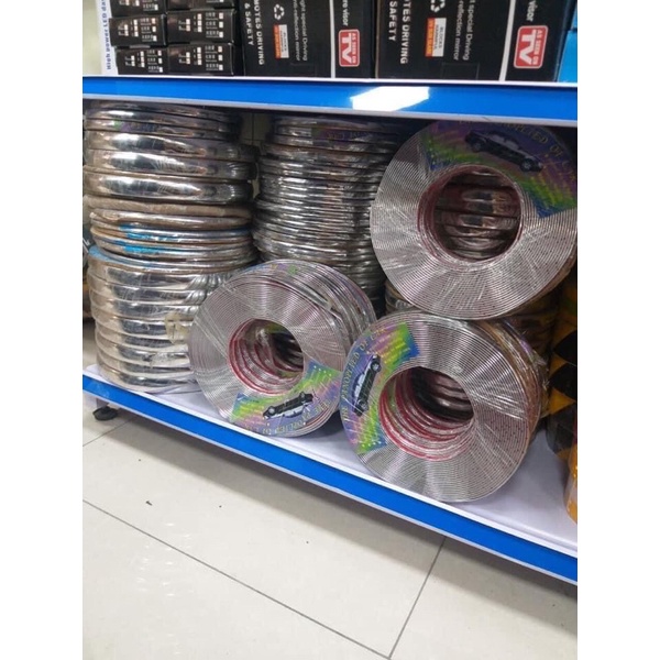 Nẹp viền kính ô tô mạ crom cao cấp