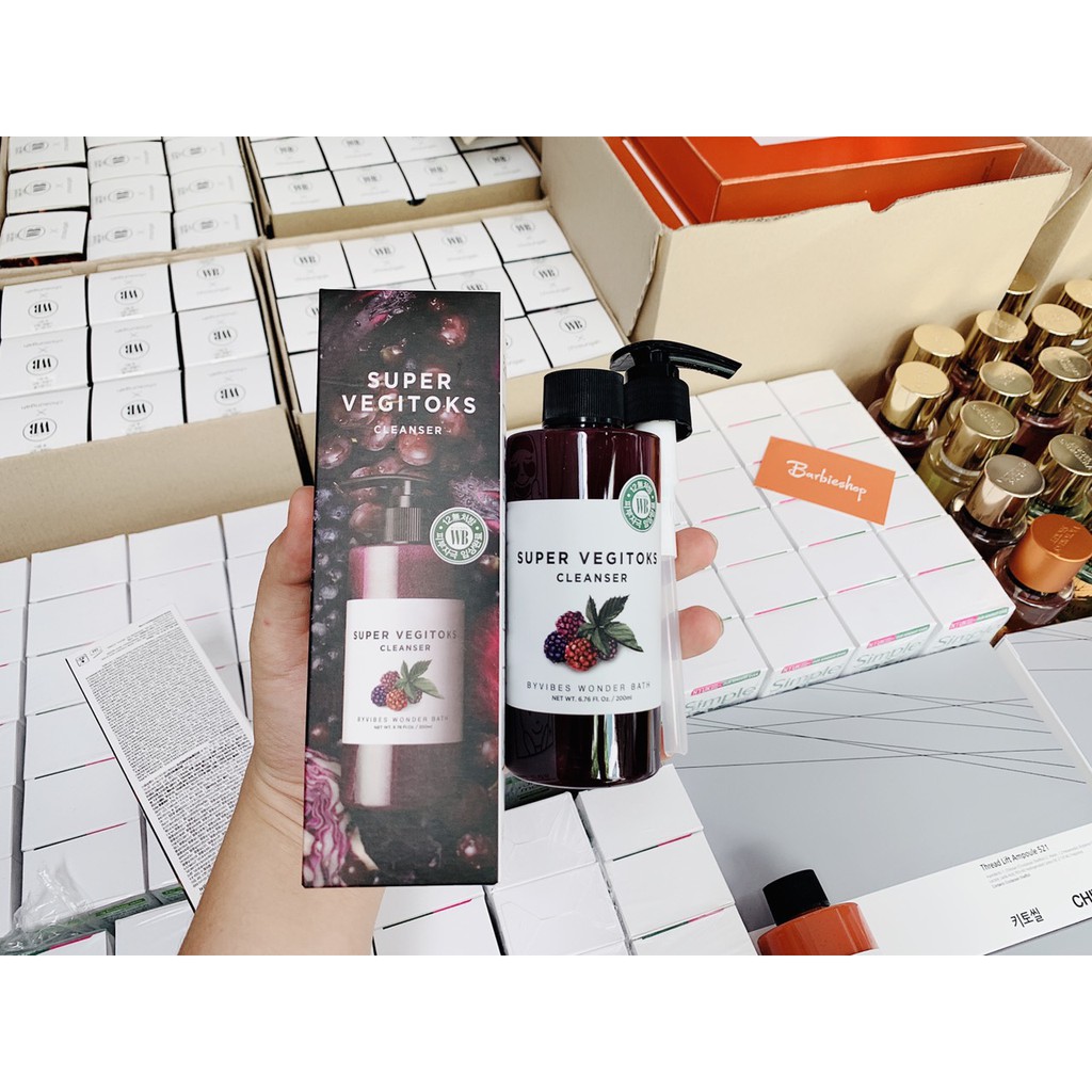 Sữa Rửa Mặt Vegitoks Rau Củ Thải Độc Hoa Quả 200ml - 300ml Mẫu Mới Nhất | BigBuy360 - bigbuy360.vn