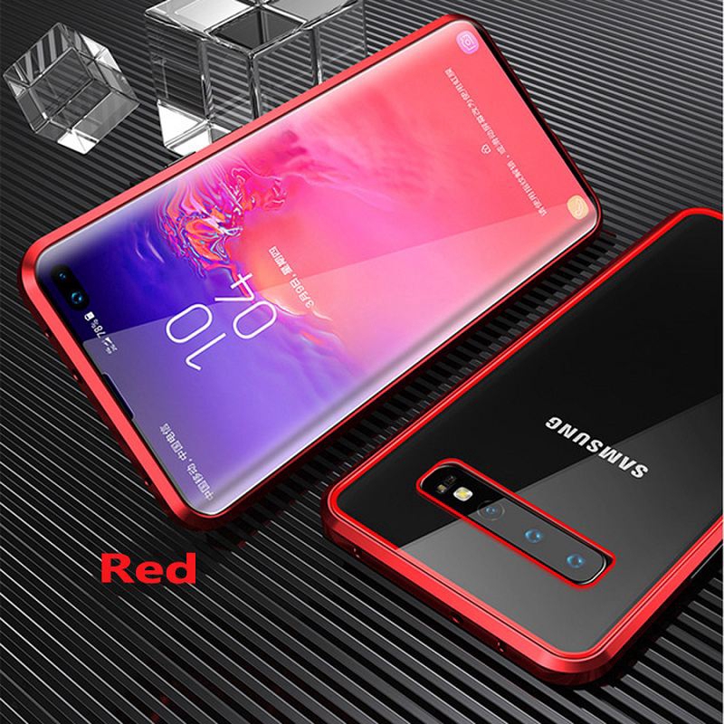 Samsung S10/S10 Plus/S10e S8 S9 Note8 Note 9 Upgraded Magnetic Adsorption Two Side Phone Case