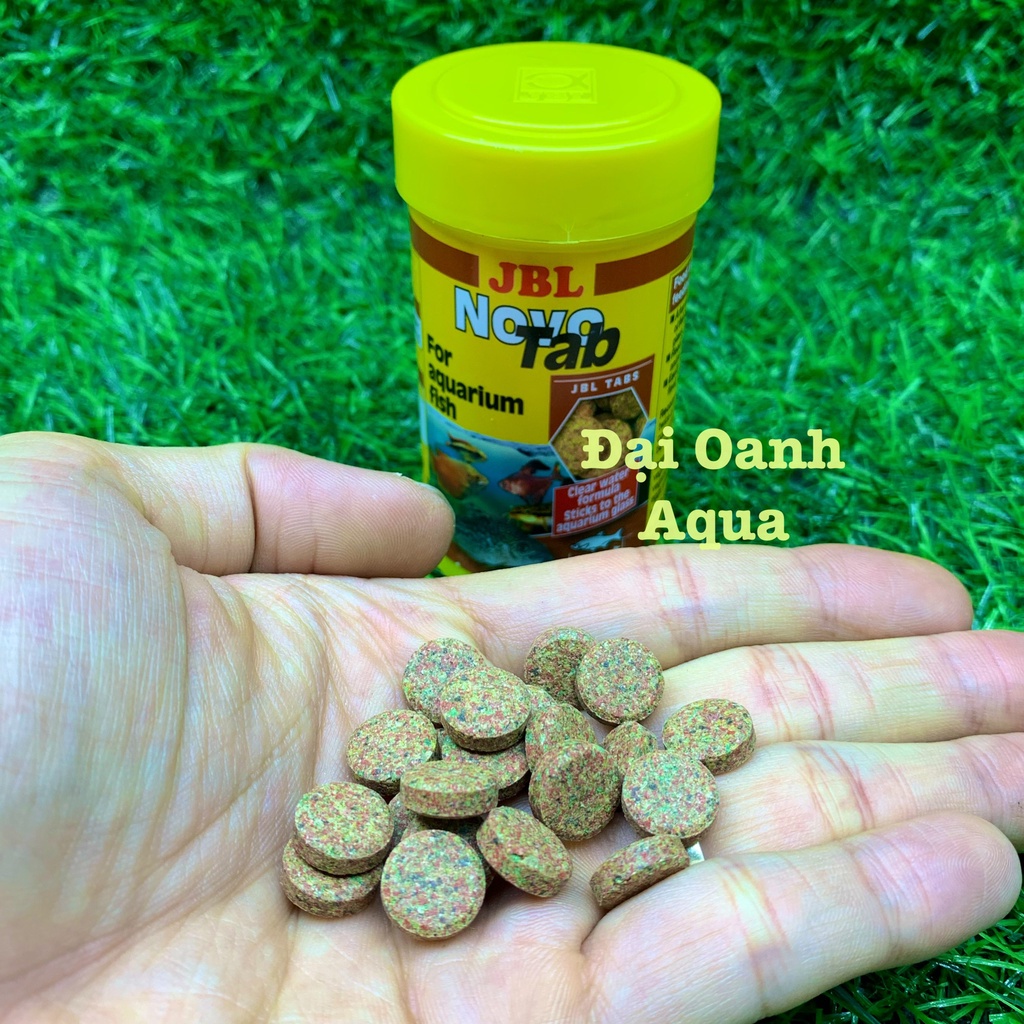 Thức Ăn Viên Dán Cho Cá JBL NOVO TAB- Cám Dính Kính Cho Cá Cảnh